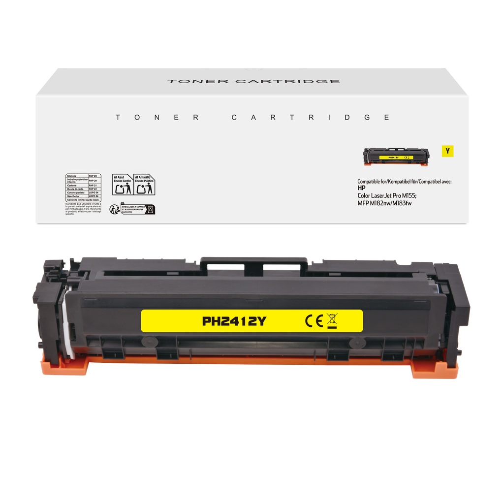 White Box Compatible HP W2412A(216A) Toner Yellow