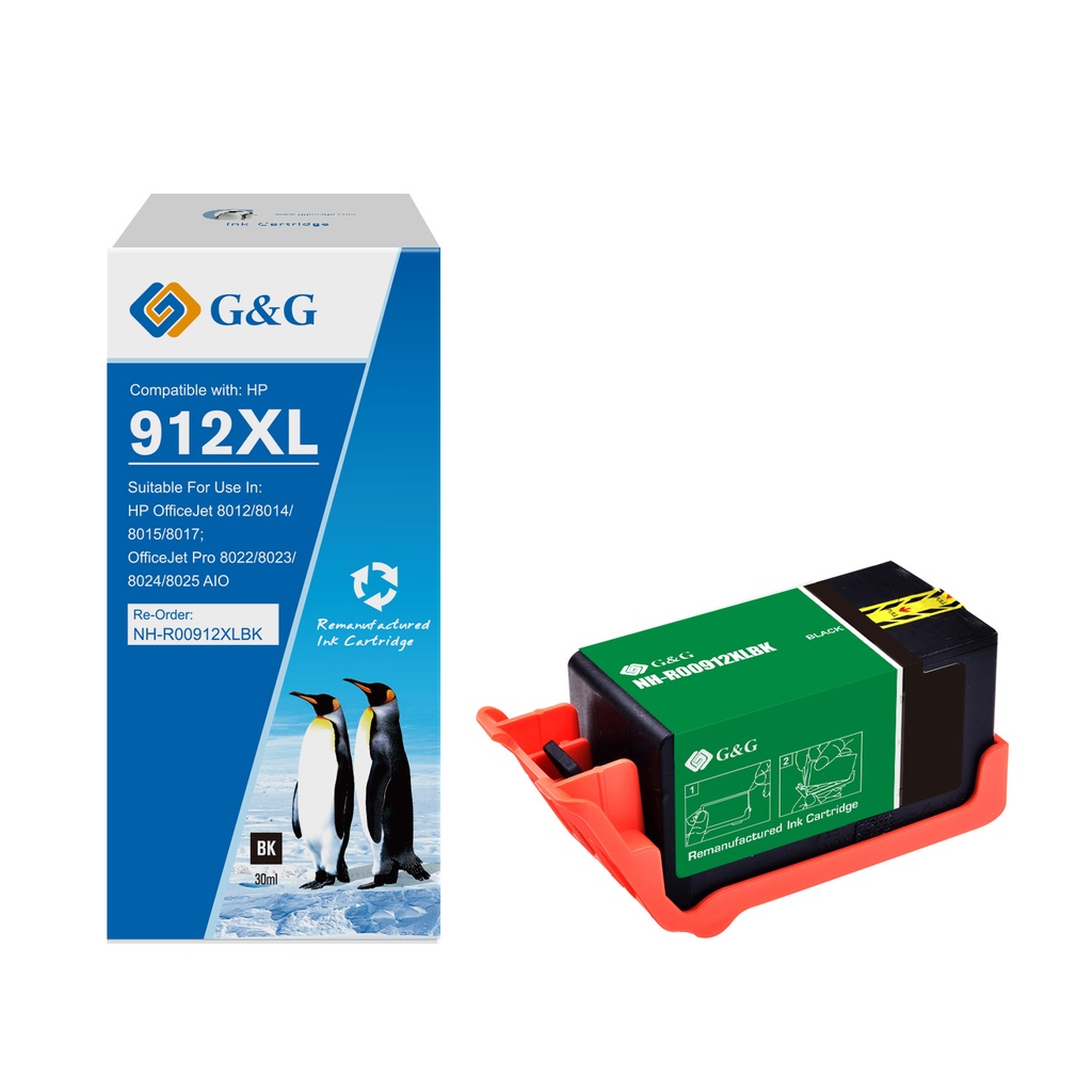 G&G Remanufactured HP 3YL84AE (912XL) Inkjet Cartridge B