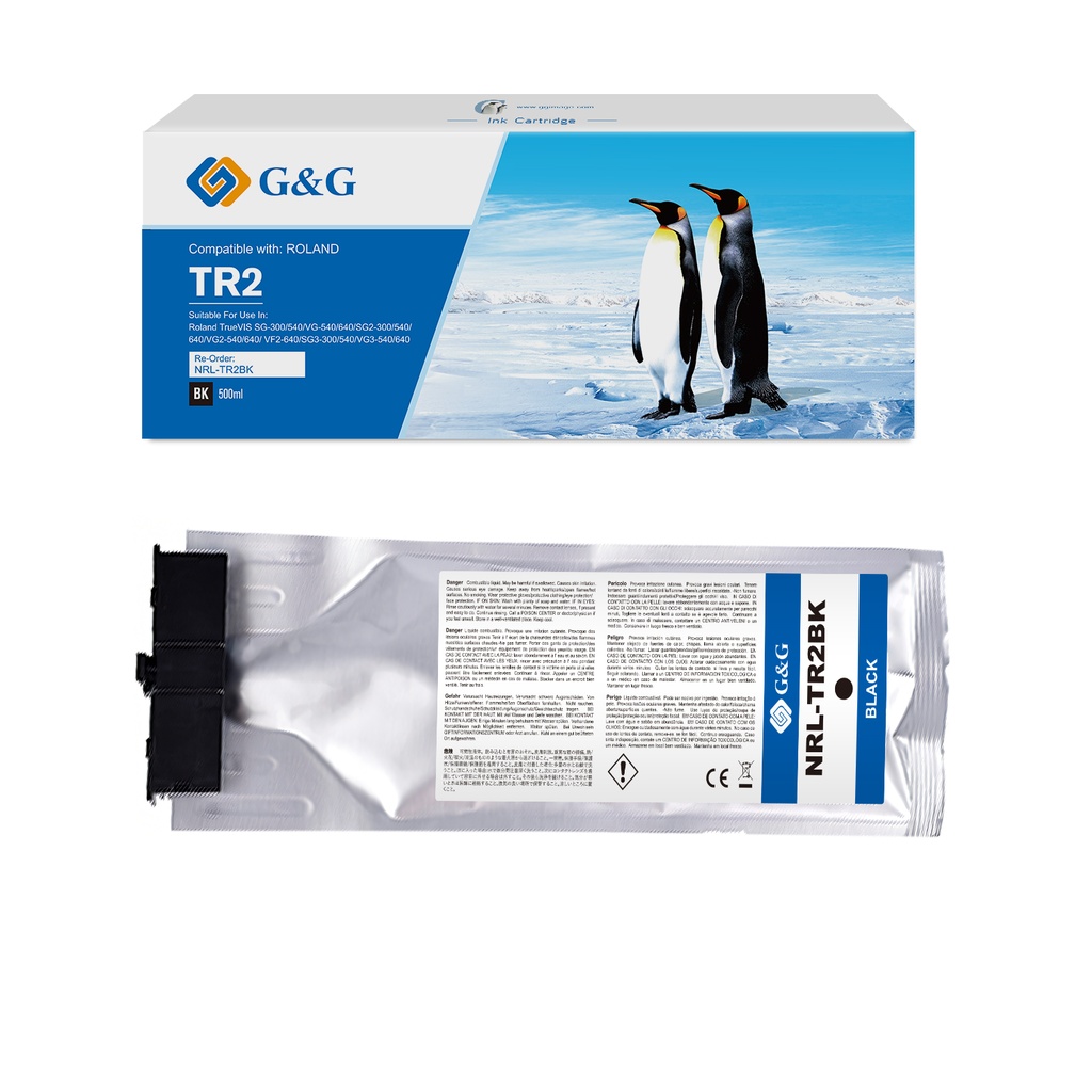G&G Compatible Roland TR2-BK Inkjet Cartridge Black
