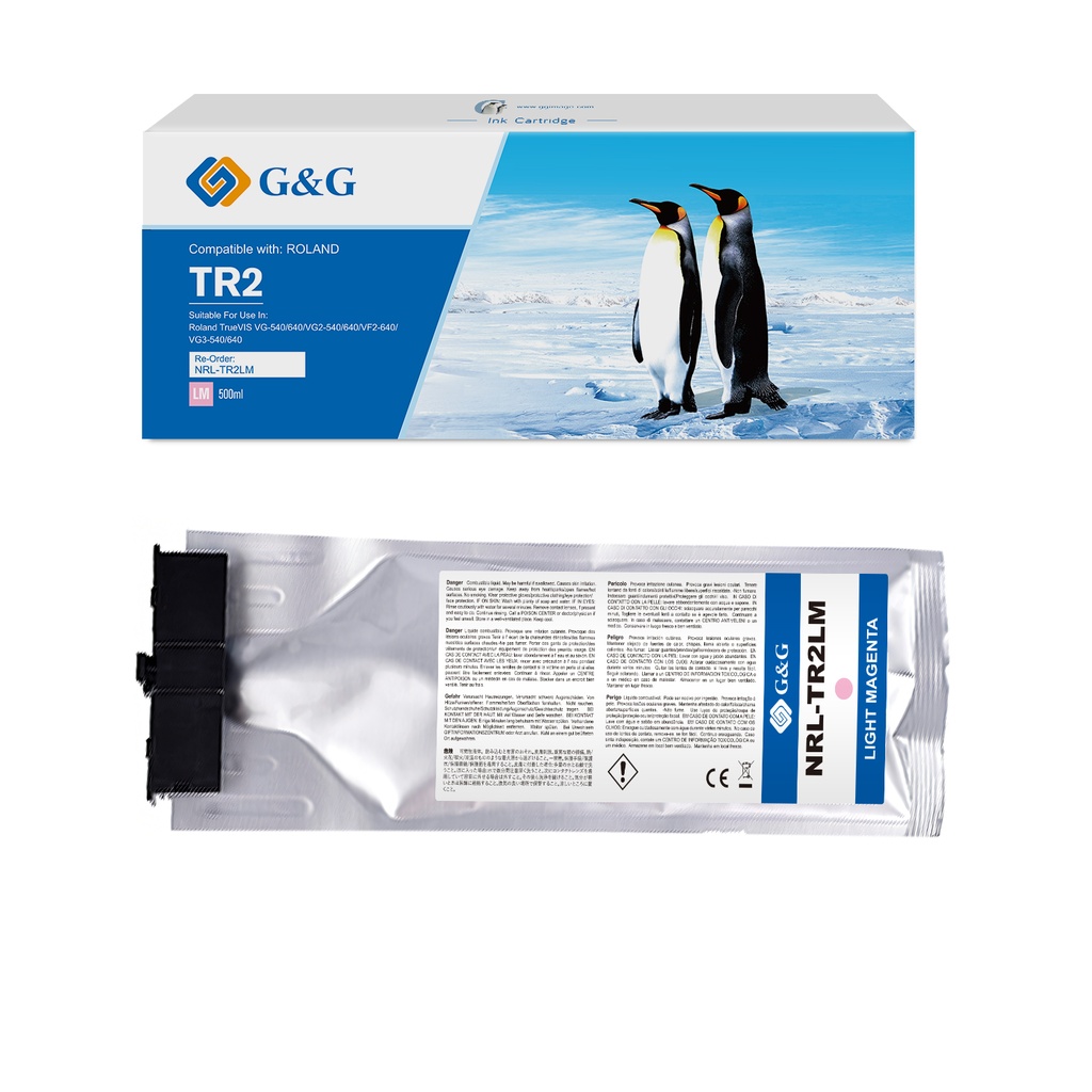 G&G Compatible Roland TR2-LM Inkjet Cartridge Light Magenta