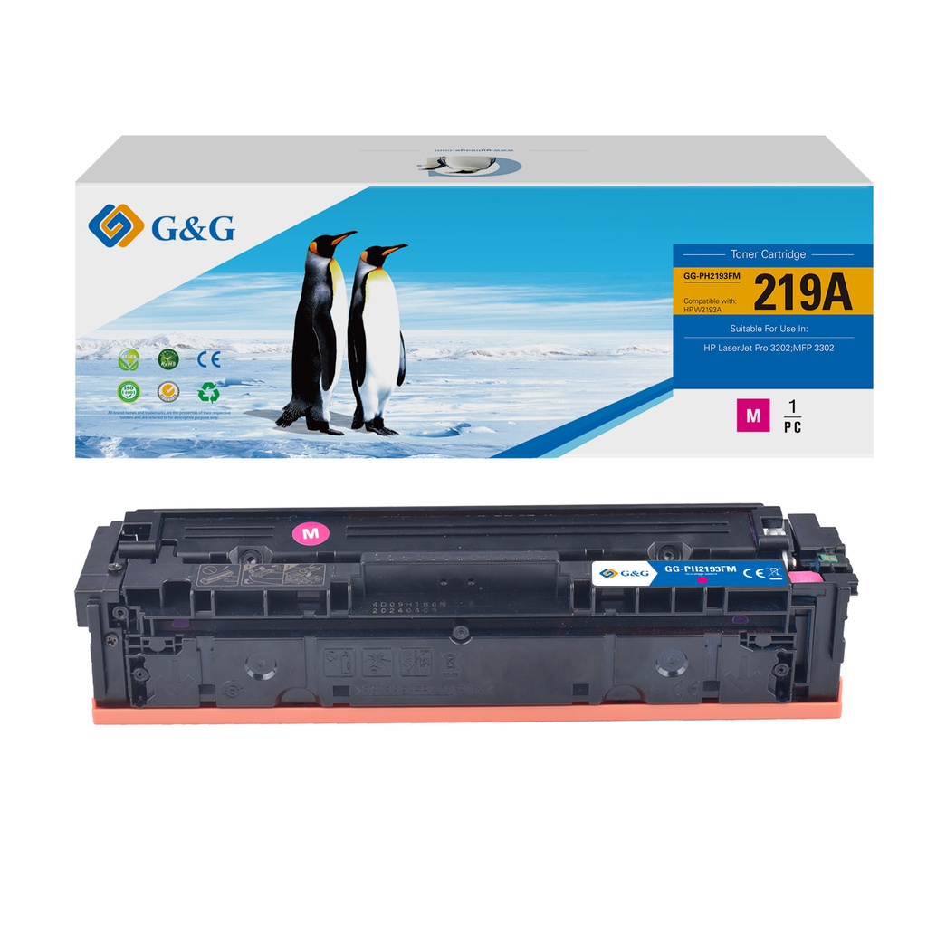 G&G Remanufactured HP W2193A Toner Magenta