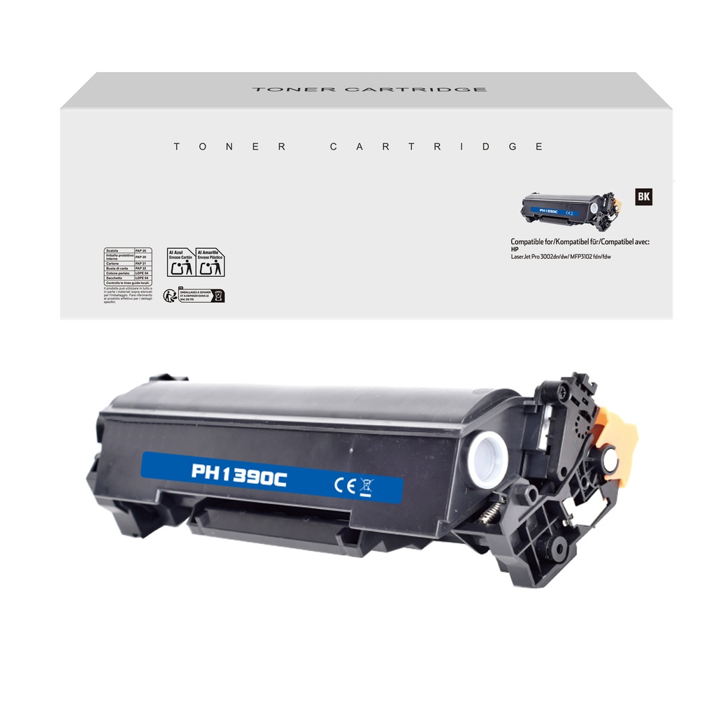 White Box Compatible HP W1390A Toner Mono