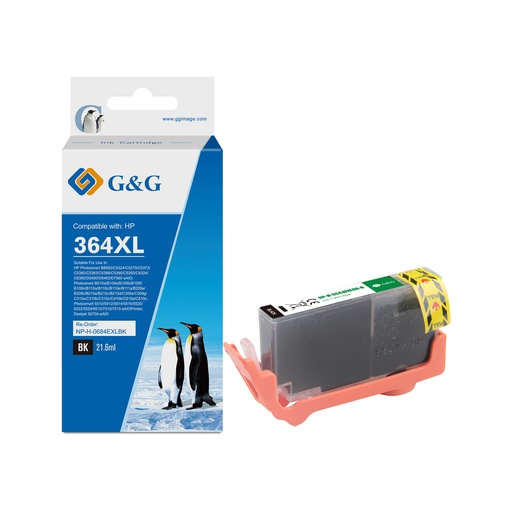 [103640] G&G Compatible HP CB321EE (HP364XL) Ink B