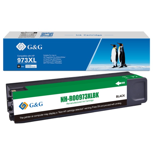 [1R973-KGG-E] G&G Remanufactured HP 973XL/L0S07AE Inkjet Cartridge B