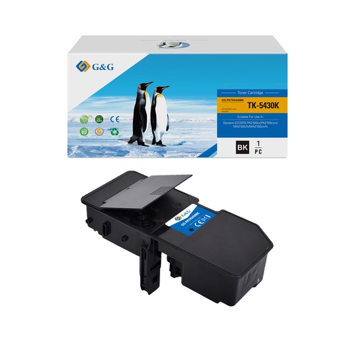 [8PKTK5430-KGG] G&G Compatible Kyocera TK-5430K Toner B