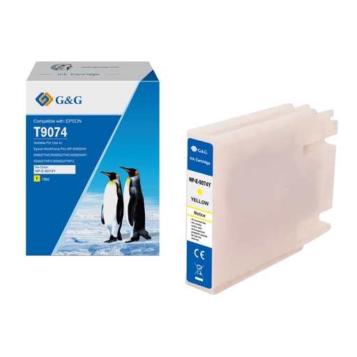 [19074] G&G Compatible Epson C13T907440 Inkjet Cartridge Yellow