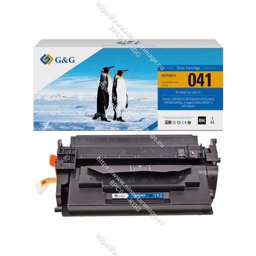 [8PC041-KGG] G&G Compatible Canon 0452C002 (041) Toner B