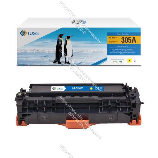 [803052ZD-G] G&G Compatible HP CE412A Toner Y