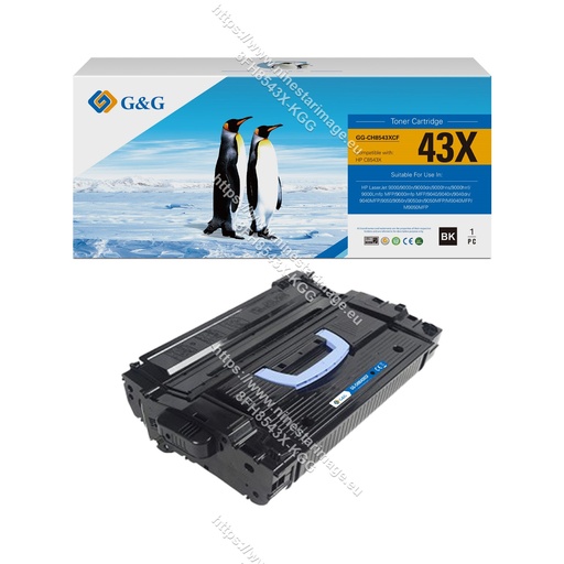 [8FH8543X-KGG] G&G Remanufactured HP C8543X (43X) Toner Mono