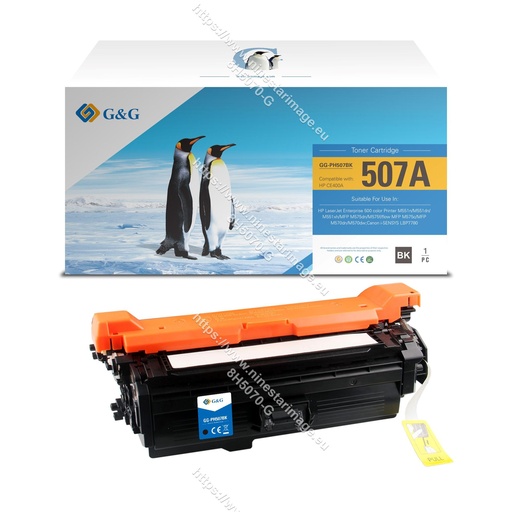 [8H5070-G] G&G Remanufactured HP CE400A  Toner B