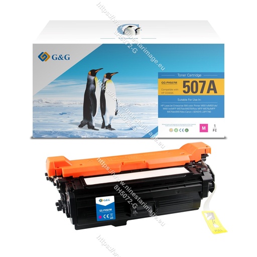 [8H5072-G] G&G Remanufactured HP CE403A  Toner M