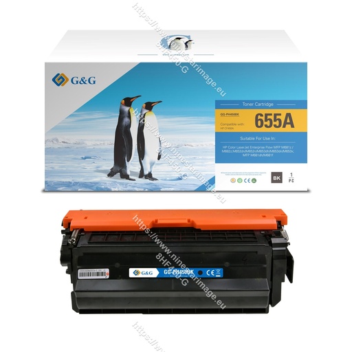 [8HF450-G] G&G Remanufactured HP CF450A Toner B