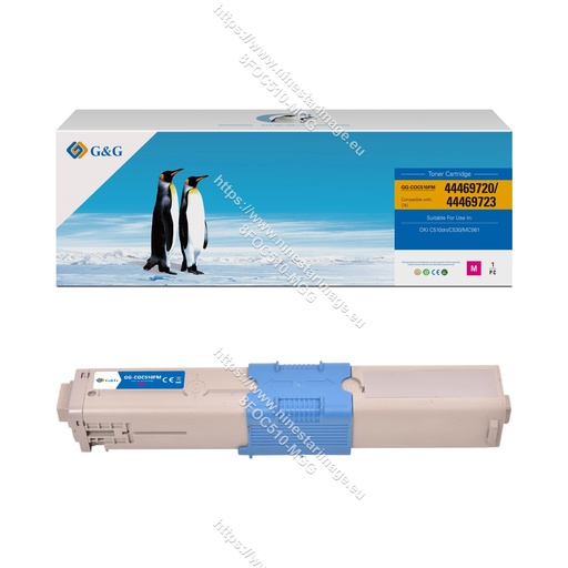 [8FOC510-MGG] G&G Compatible OKI 44469720/44469723 Toner M